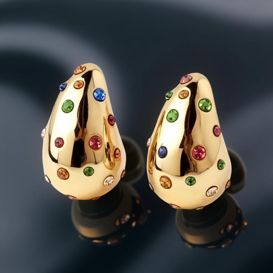 Guld dråber (farvede sten)