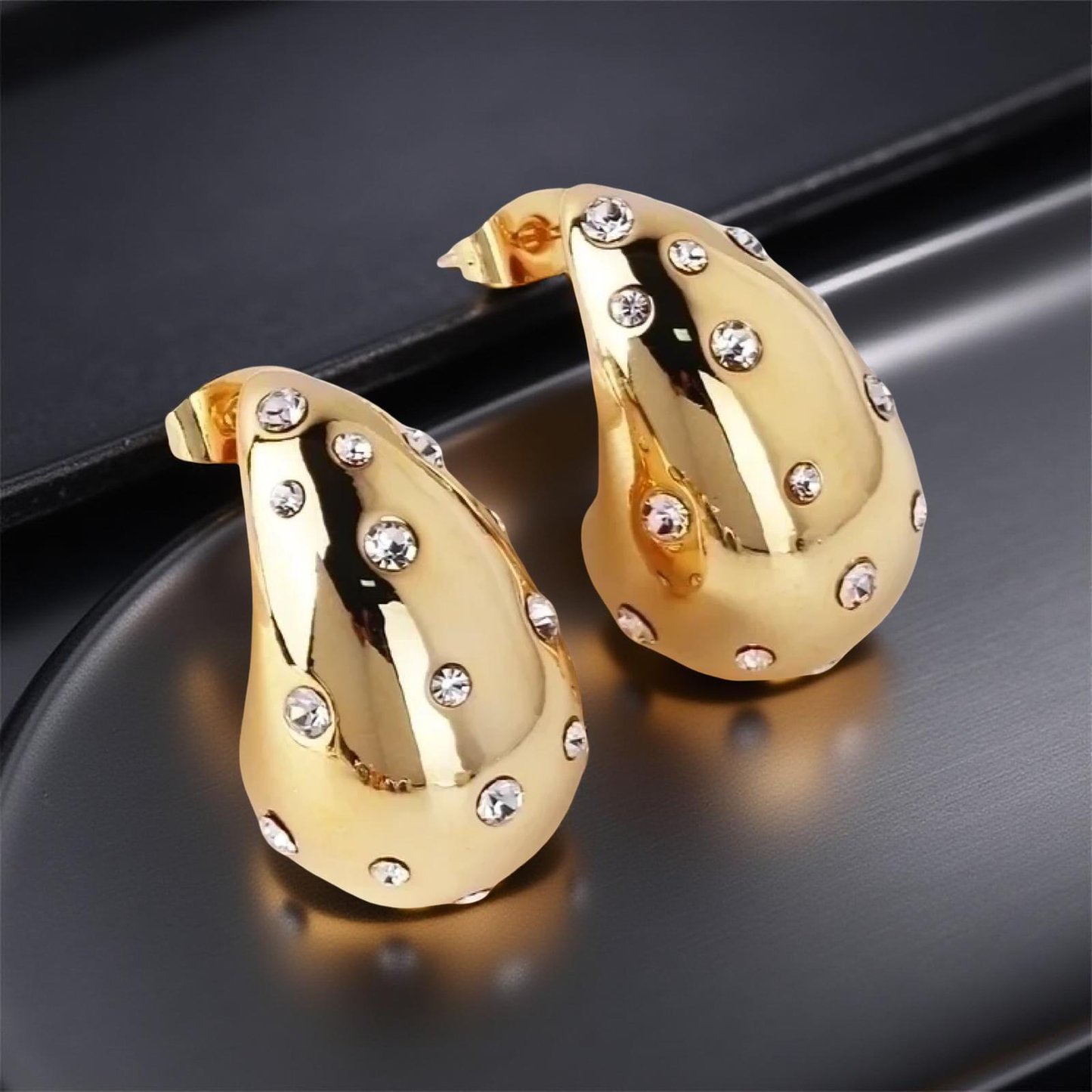 Guld dråber (lyse sten)