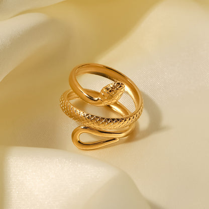 Snake ring (guld)