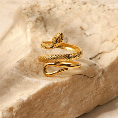 Snake ring (guld)