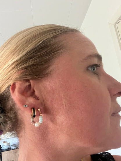 Sommer perle øreringe