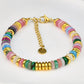 Colorful perle armbånd